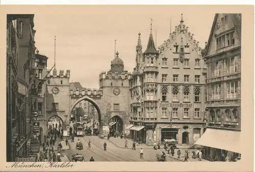 PC09983 München. Karlstor. J. Velten. Nr. 15