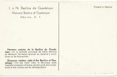 PC09583 Nationalbasilika von Guadeloupe. Mexiko. D.F