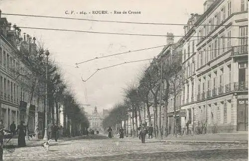 PC10834 Rouen. Rue de Crosne. C.V. Nr. 264