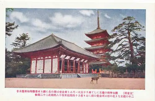 PC10894 Japan Gebäude. Tempel. Postkarte