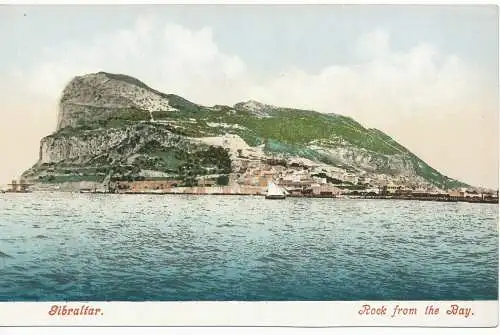 PC09559 Gibraltar. Stein aus der Bucht. Spüler. Nr. 3379