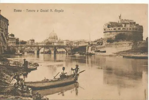 PC09920 Rom. Tiber und Engelsburg. Nr. 34