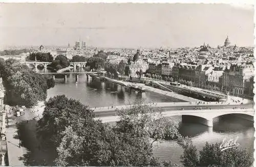 PC12256 Paris. Die Seine und die sieben Brücken. Estel. Lavelle und Co. Nr. 224.