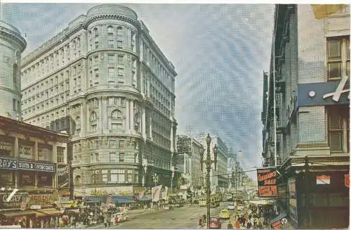 PC12226 Market Street. San Francisco. Mike Roberts. 1948