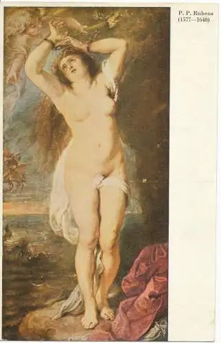 PC12292 P.P. Rubens. Andromeda. Walter Classen. Nr. 3467