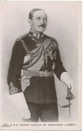 PC13706 H.R.H. Prinz Arthur of Connaught. J. Beagles und Co. RP. 1915