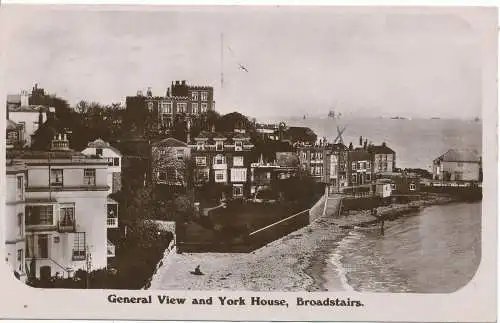 PC13542 General View und York House. Breittreppen. Metzger. RP. 1915