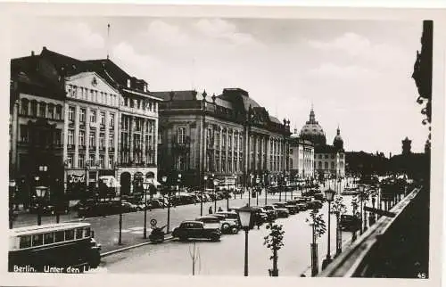 PC11870 Berlin. Unter den Linden. Rud. Pracht. Nr. 45