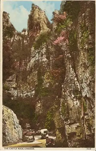 PC13981 Der Burgfelsen. Cheddar. Nr. 39178