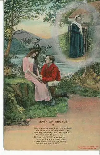 PC14076 Mary of Argyle. Bamforth. 1910