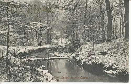 PC13927 Glen Lusset auf dem Clyde. Hartmann. 1905