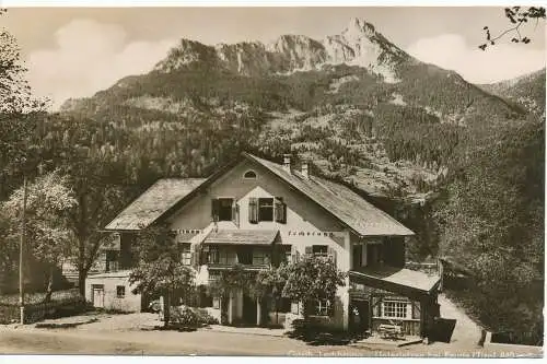 PC12039 Gasth. Lechbrugg. Unterletzten. Tirol. Kohlbauer. RP. 1961