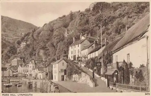 PC13727 Mars Hill. Lynmouth. Sweetman. Solograph. Nr. 3693