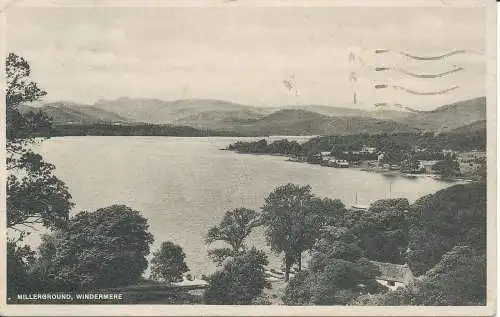 PC13952 Millerground. Windermere. 1937