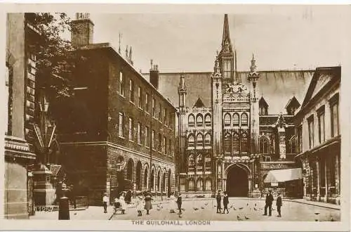 PC13822 The Guildhall. London. RP. 1926