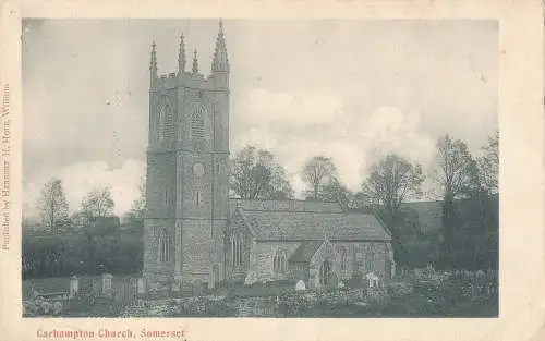 PC14476 Carhampton Church. Somerset. Herbert H. Loch. 1903