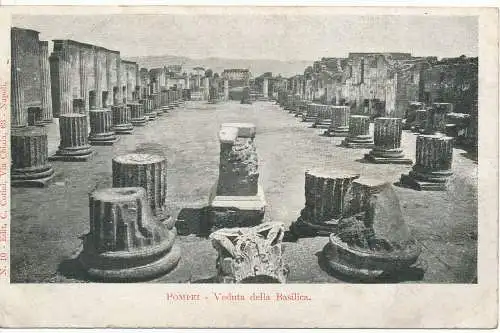 PC12767 Pompei. Blick auf die Basilika. C. Cotini. Nr. 10