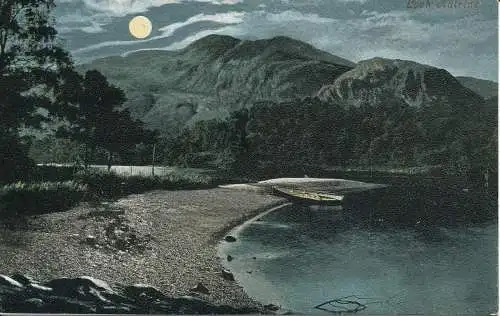 PC14506 Loch Katrine. Valentinstag. Moonlight-Serie. 1903