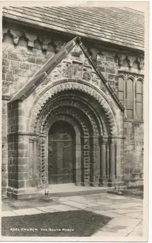 PC13733 Adelkirche. Die Südveranda. Walter Scott. RP. 1951