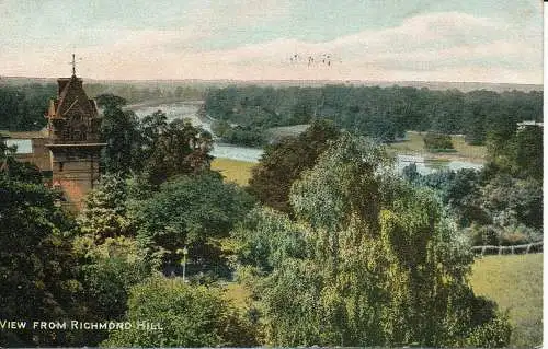 PC14571 Blick vom Richmond Hill. 1906