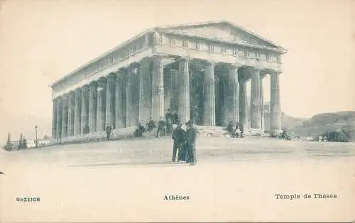 PC12648 Athen. Tempel von Thesee. Pallis und Cotzias. B. Hopkins