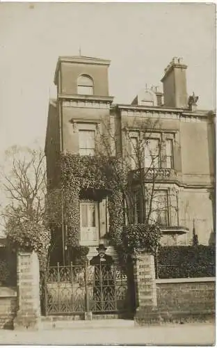 PC13724 alte Postkarte. Haus. RP. 1908