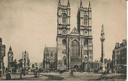 PC14607 Westminster Abbey. London. Tuck. 1918