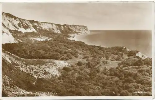 PC13800 The Warren. Folkestone. Valentinstag und Söhne. RP. 1953