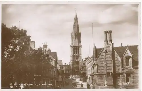 PC13845 St. Marys Hill. Stamford. Valentinstag. RP. 1950