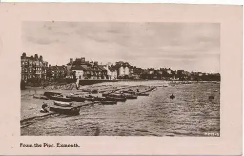 PC13745 vom Pier. Exmouth. RP. 1913