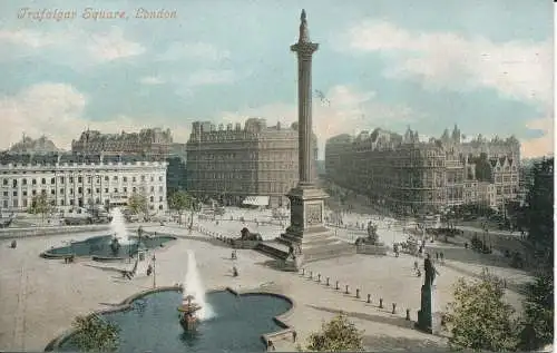 PC14134 Trafalgar Square. London. Valentinstag. 1904
