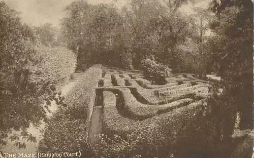 PC14189 Das Labyrinth. Hampton Court. Gale und Polden