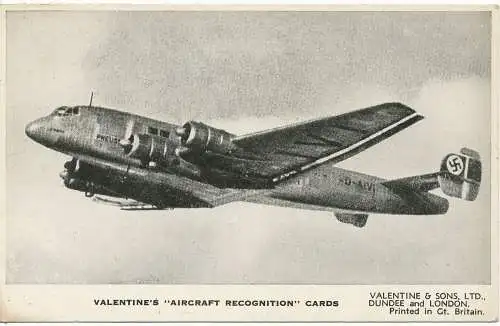 PC12719 The Junkers Ju. Deutsch. Valentinstag. Flugzeuge