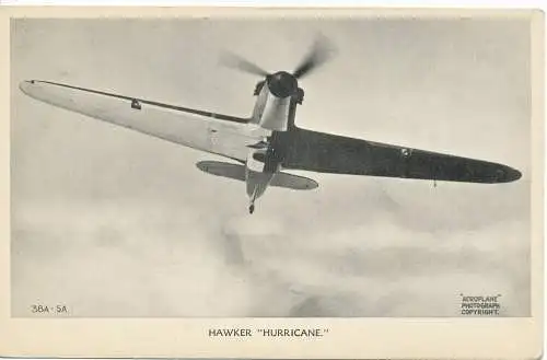 PC12690 Hawker Hurricane. Valentinstag