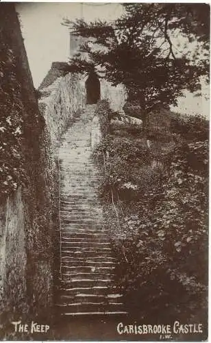 PC14912 The Keep. Carisbrooke Castle. RP. 1908