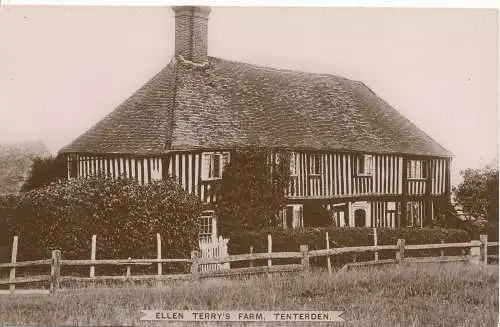 PC15231 Ellen Terrys Farm. Tenterden. Morris. RP