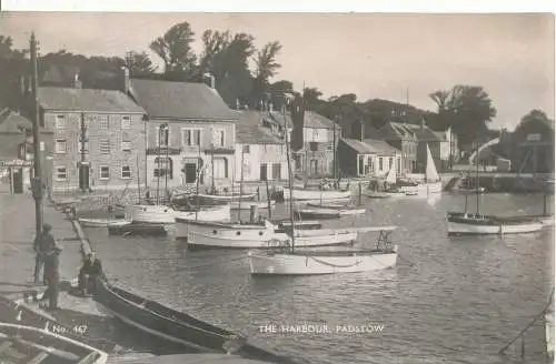 PC14967 Der Hafen. Padstow. Nr. 467. RP. 1949