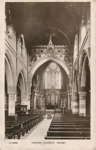 PC14135 Pfarrkirche. Rugby. Kingsway. RP. 1911