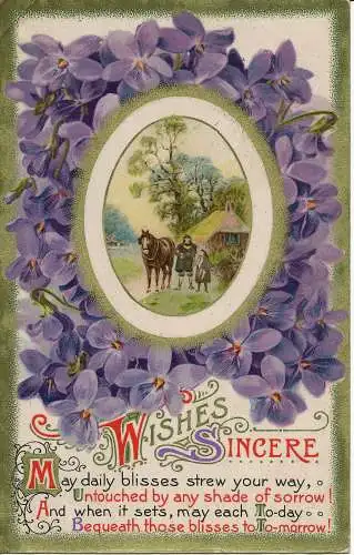 PC14510 wünscht aufrichtige Wünsche. Wildt und Kray. 1910