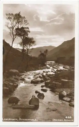 PC15267 Langstrath. Ausgeliehen. Maysons Keswick Serie 448. RP