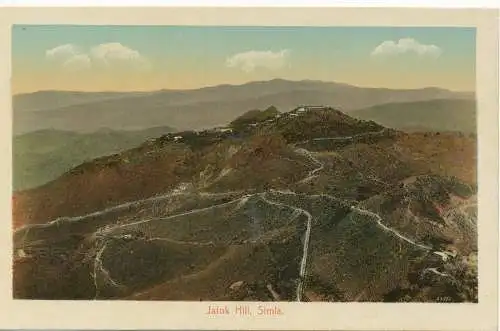 PC12736 Jatok Hill. Simla. H.A. Mirza. Nr. 158