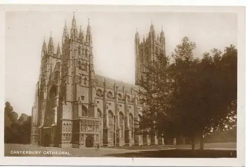 PC14765 Kathedrale von Canterbury. RP