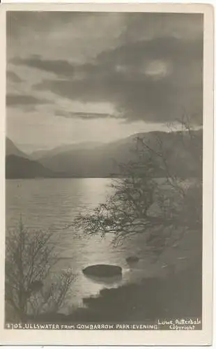 PC15054 Ullswater von Gowbarrow Park. Abends. Lowe. Patterdale. Nr. 2702. RP