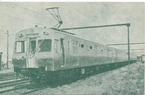 PC12703 alter Zug. Viktorianische Eisenbahnen