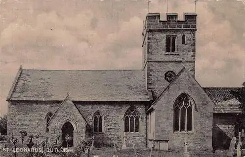 PC15316 St. Leonards. Butleigh. Postkarte