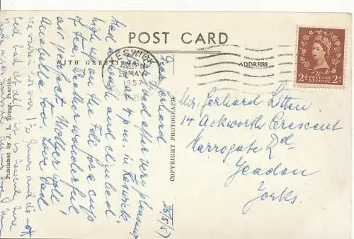 PC15180 Ullswater und Bleeze-Ende. Topas. Nr. 1037. RP. 1957