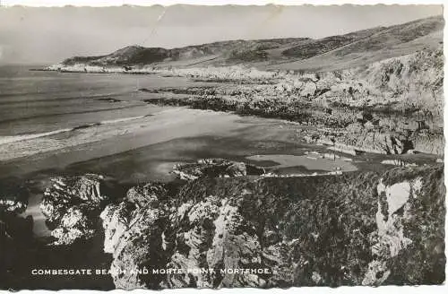 PC15070 Combesgate Beach und Morte Point. Mortehoe. National. RP