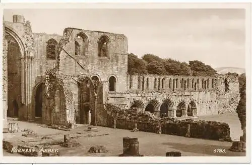 PC14833 Furness Abbey. RA. Nr. 6786. RP