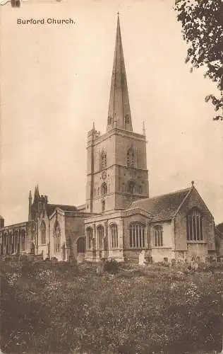 PC15335 Burford Church. Cecily Serie