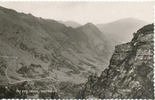 PC15360 The Pyg Trak. Snowdon. Valentine 96280. RP